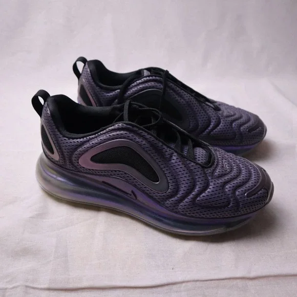 Nike Air Max 720 Northern Lights Men 10.5 Sneaker Purple Airmax Athleisure Metal - Picture 4 of 8